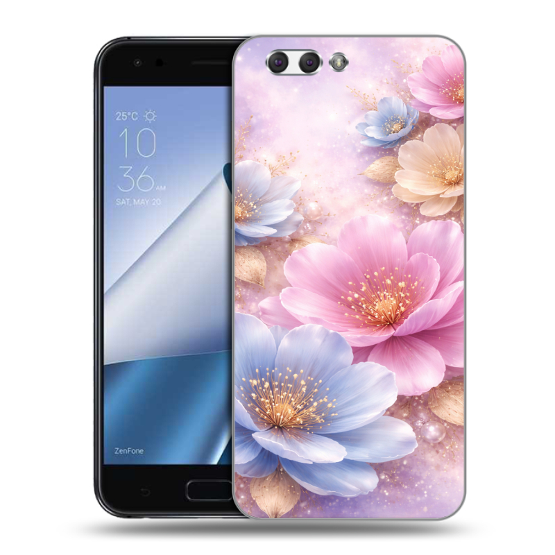 Силиконовый чехол на ASUS ZenFone 4 ZE554KL с принтом женский Силиконовый чехол на ASUS ZenFone 4 ZE554KL с принтом женский