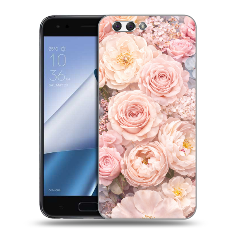 Силиконовый чехол на ASUS ZenFone 4 ZE554KL с принтом женский Силиконовый чехол на ASUS ZenFone 4 ZE554KL с принтом женский