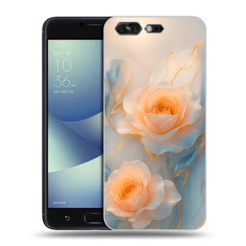 Силиконовый чехол на ASUS ZenFone 4 Pro с принтом Женский