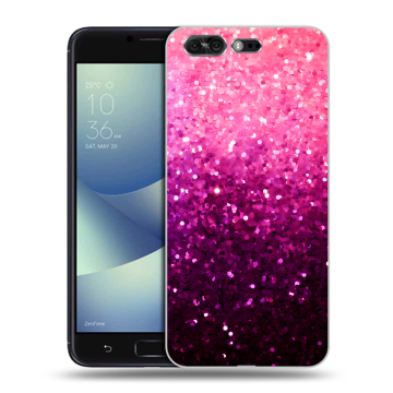 Силиконовый чехол на ASUS ZenFone 4 Pro с принтом Блестки