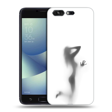 Силиконовый чехол на ASUS ZenFone 4 Pro с принтом Силуэт