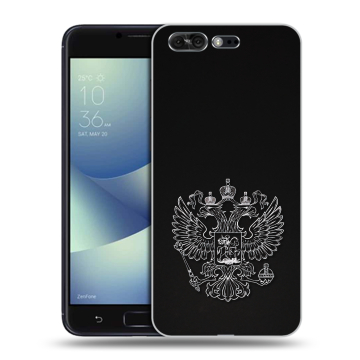 Силиконовый чехол на ASUS ZenFone 4 Pro с принтом Герб России