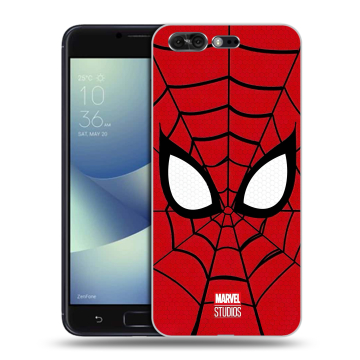 Силиконовый чехол на ASUS ZenFone 4 Pro с принтом человек паук spiderman