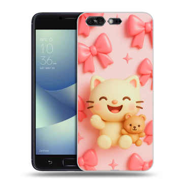 Силиконовый чехол на ASUS ZenFone 4 Pro с принтом для девочек