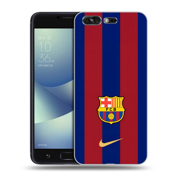 Силиконовый чехол на ASUS ZenFone 4 Pro с принтом Барселона Barcelona