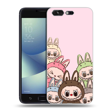 Силиконовый чехол на ASUS ZenFone 4 Pro с принтом Лабубу