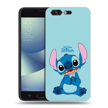 Силиконовый чехол на ASUS ZenFone 4 Pro с принтом Лило и Стич