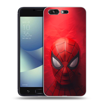 Силиконовый чехол на ASUS ZenFone 4 Pro с принтом Spiderman Человек паук Силиконовый чехол на ASUS ZenFone 4 Pro с принтом Spiderman Человек паук