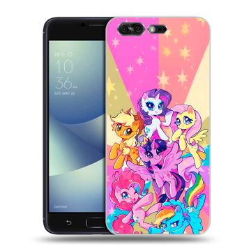 Силиконовый чехол на ASUS ZenFone 4 Pro с принтом My little pony Дружба чудо Силиконовый чехол на ASUS ZenFone 4 Pro с принтом My little pony Дружба чудо