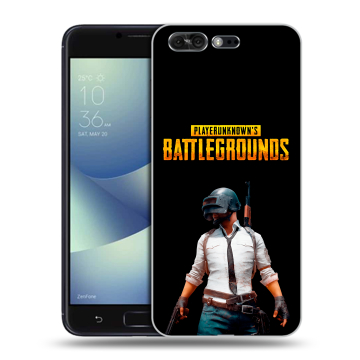 Силиконовый чехол на ASUS ZenFone 4 Pro с принтом PUGB ПАГБ Силиконовый чехол на ASUS ZenFone 4 Pro с принтом PUGB ПАГБ