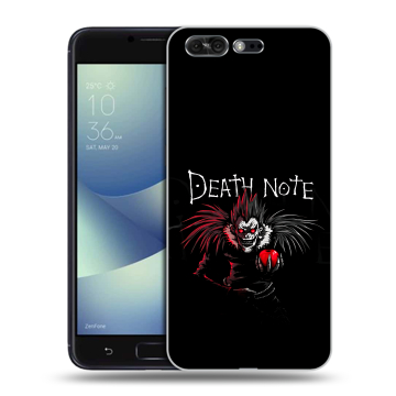 Силиконовый чехол на ASUS ZenFone 4 Pro с принтом Death note Тетрадь смерти Силиконовый чехол на ASUS ZenFone 4 Pro с принтом Death note Тетрадь смерти