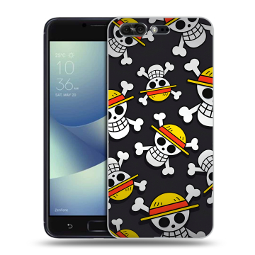 Силиконовый чехол на ASUS ZenFone 4 Pro с принтом One Piece Ван Пис