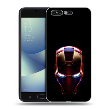 Силиконовый чехол на ASUS ZenFone 4 Pro с принтом IronMan Железный человек Силиконовый чехол на ASUS ZenFone 4 Pro с принтом IronMan Железный человек