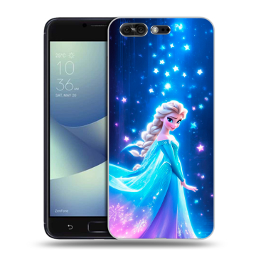 Силиконовый чехол на ASUS ZenFone 4 Pro с принтом Холодное сердце Frozen Силиконовый чехол на ASUS ZenFone 4 Pro с принтом Холодное сердце Frozen