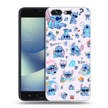 Силиконовый чехол на ASUS ZenFone 4 Pro с принтом Лило и Стич