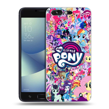 Силиконовый чехол на ASUS ZenFone 4 Pro с принтом My little pony Дружба чудо Силиконовый чехол на ASUS ZenFone 4 Pro с принтом My little pony Дружба чудо