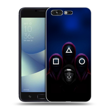 Силиконовый чехол на ASUS ZenFone 4 Pro с принтом Игра Кальмара