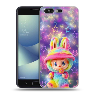 Силиконовый чехол на ASUS ZenFone 4 Pro с принтом Labubu Лабубу Силиконовый чехол на ASUS ZenFone 4 Pro с принтом Labubu Лабубу