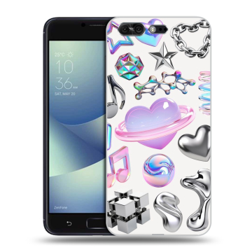 Силиконовый чехол на ASUS ZenFone 4 Pro с принтом Y2K