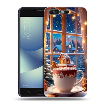 Силиконовый чехол на ASUS ZenFone 4 Pro с принтом Новый год