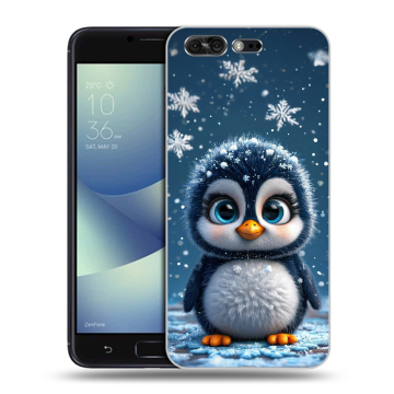 Силиконовый чехол на ASUS ZenFone 4 Pro с принтом Новый год