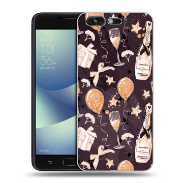 Силиконовый чехол на ASUS ZenFone 4 Pro с принтом Новый год
