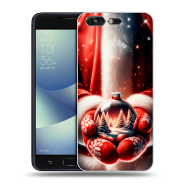 Силиконовый чехол на ASUS ZenFone 4 Pro с принтом Новый год