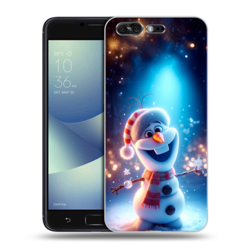 Силиконовый чехол на ASUS ZenFone 4 Pro с принтом Новый год