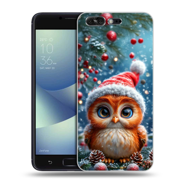 Силиконовый чехол на ASUS ZenFone 4 Pro с принтом Новый год