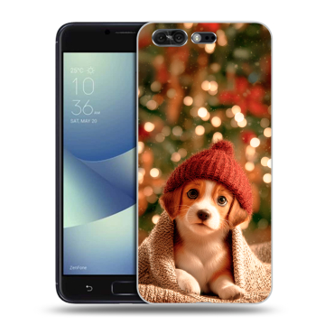 Силиконовый чехол на ASUS ZenFone 4 Pro с принтом Новый год