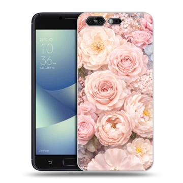 Силиконовый чехол на ASUS ZenFone 4 Pro с принтом женский