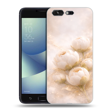 Силиконовый чехол на ASUS ZenFone 4 Pro с принтом женский