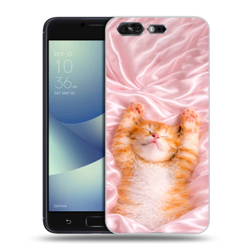 Силиконовый чехол на ASUS ZenFone 4 Pro с принтом женский