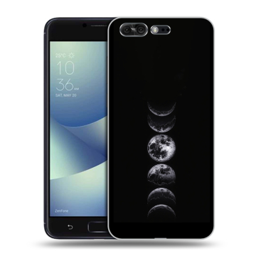 Силиконовый чехол на ASUS ZenFone 4 Pro с принтом женский