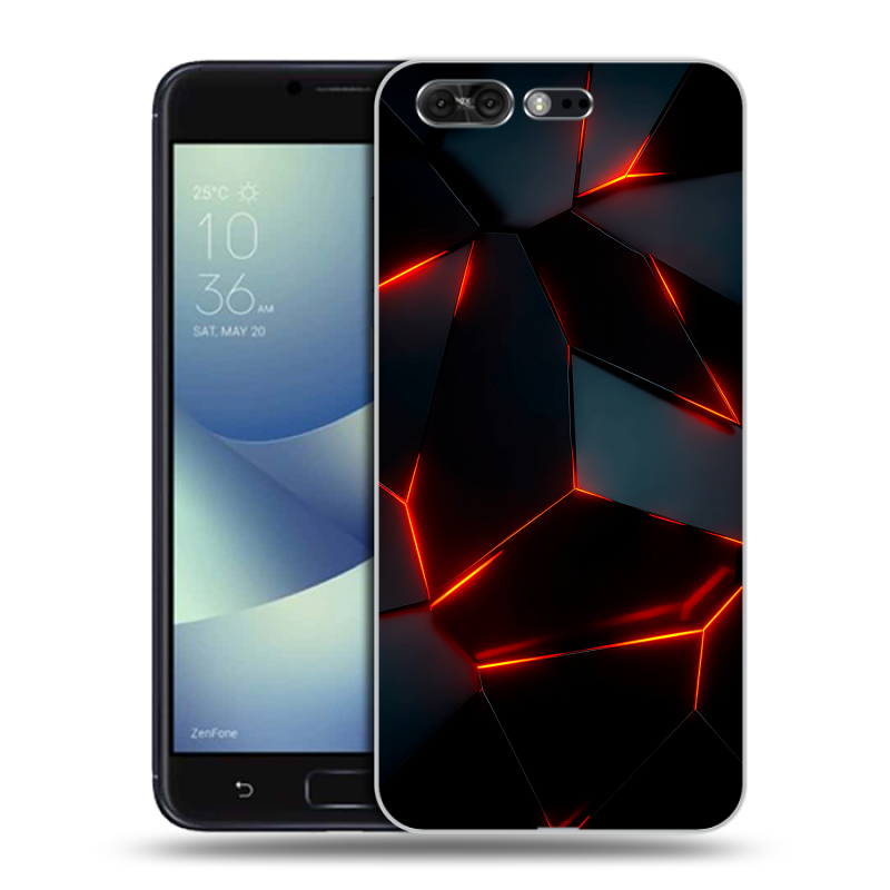 Пластиковый чехол на ASUS ZenFone 4 Pro с принтом Яркие абстракции Пластиковый чехол на ASUS ZenFone 4 Pro с принтом Яркие абстракции