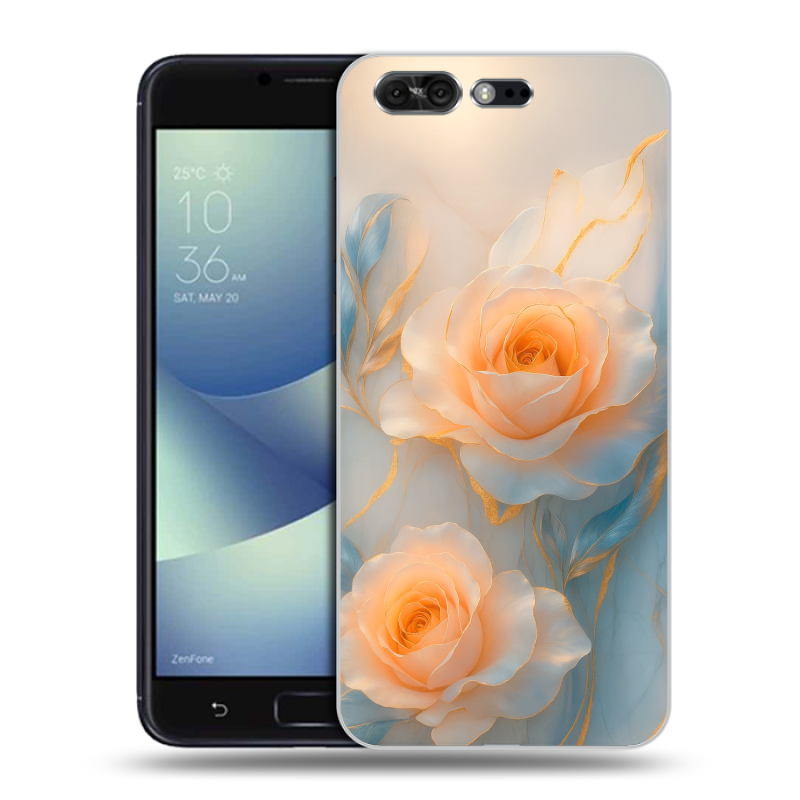 Силиконовый чехол на ASUS ZenFone 4 Pro с принтом Женский Силиконовый чехол на ASUS ZenFone 4 Pro с принтом Женский