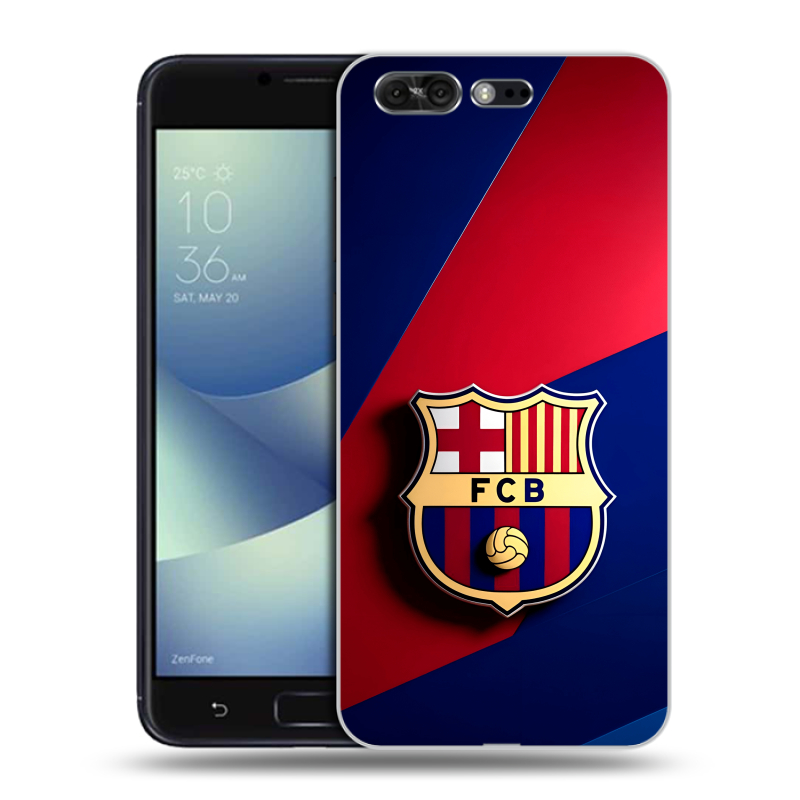 Пластиковый чехол на ASUS ZenFone 4 Pro с принтом Барселона Barcelona Пластиковый чехол на ASUS ZenFone 4 Pro с принтом Барселона Barcelona