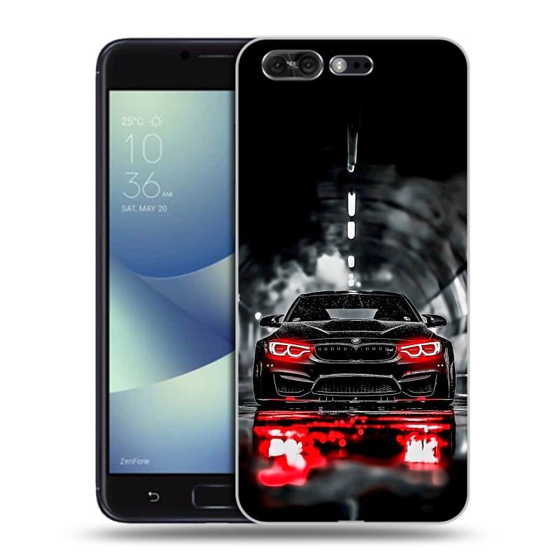 Силиконовый чехол на ASUS ZenFone 4 Pro с принтом BMW БМВ Силиконовый чехол на ASUS ZenFone 4 Pro с принтом BMW БМВ