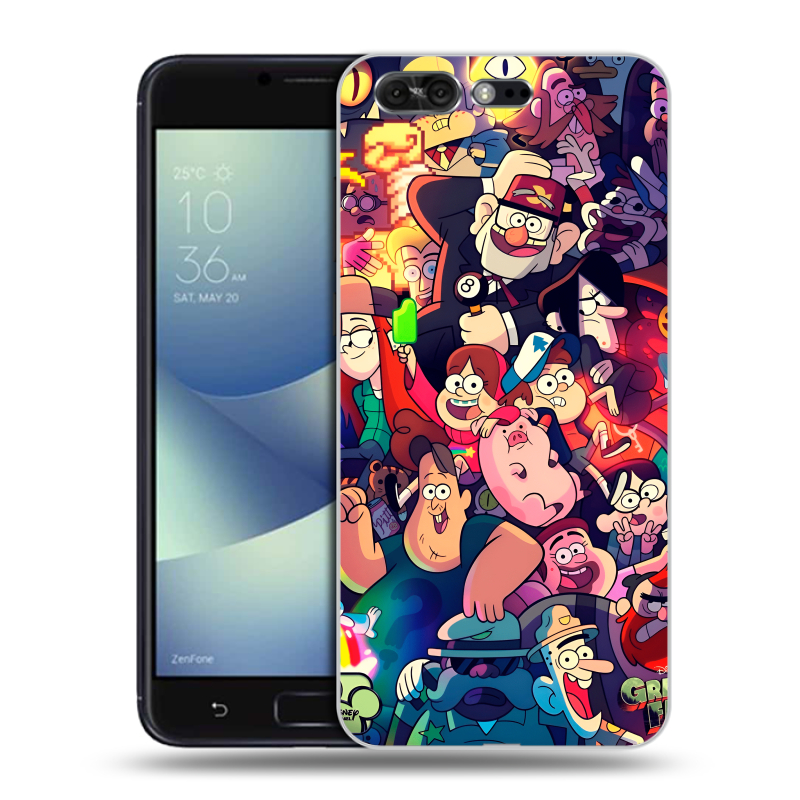 Пластиковый чехол на ASUS ZenFone 4 Pro с принтом Gravity Falls Гравити Фолз Пластиковый чехол на ASUS ZenFone 4 Pro с принтом Gravity Falls Гравити Фолз