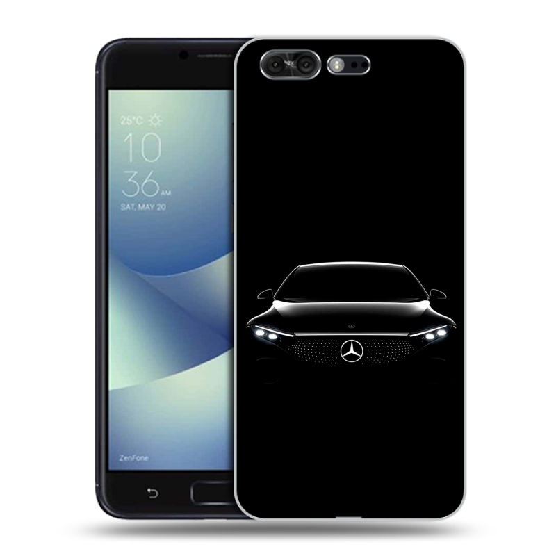 Пластиковый чехол на ASUS ZenFone 4 Pro с принтом Mercedes Мерседес Пластиковый чехол на ASUS ZenFone 4 Pro с принтом Mercedes Мерседес
