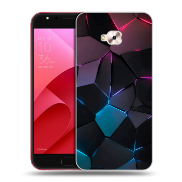 Пластиковый чехол на ASUS ZenFone 4 Selfie Pro с принтом Геометрия неона Пластиковый чехол на ASUS ZenFone 4 Selfie Pro с принтом Геометрия неона