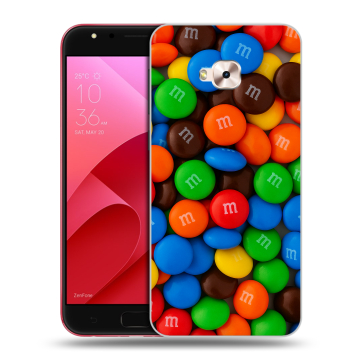 Пластиковый чехол на ASUS ZenFone 4 Selfie Pro с принтом Конфеты