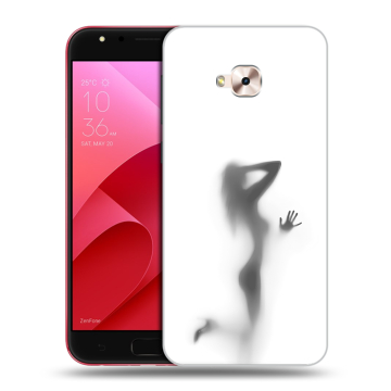 Пластиковый чехол на ASUS ZenFone 4 Selfie Pro с принтом Силуэт