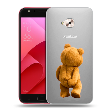 Пластиковый чехол на ASUS ZenFone 4 Selfie Pro с принтом Медведь Пластиковый чехол на ASUS ZenFone 4 Selfie Pro с принтом Медведь