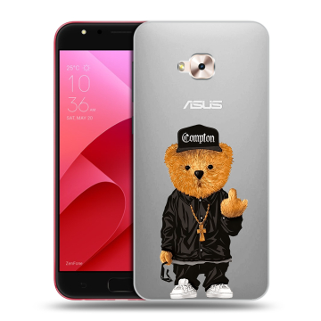 Пластиковый чехол на ASUS ZenFone 4 Selfie Pro с принтом Плюшевый медведь