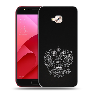 Пластиковый чехол на ASUS ZenFone 4 Selfie Pro с принтом Герб России