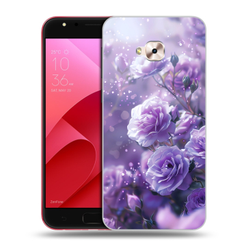 Пластиковый чехол на ASUS ZenFone 4 Selfie Pro с принтом Розы цветы Пластиковый чехол на ASUS ZenFone 4 Selfie Pro с принтом Розы цветы