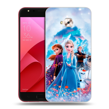 Пластиковый чехол на ASUS ZenFone 4 Selfie Pro с принтом Холодное сердце Frozen Пластиковый чехол на ASUS ZenFone 4 Selfie Pro с принтом Холодное сердце Frozen