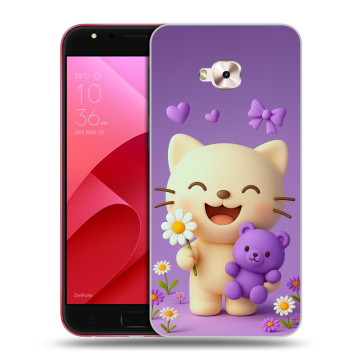Пластиковый чехол на ASUS ZenFone 4 Selfie Pro с принтом для девочек