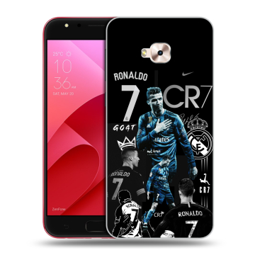 Пластиковый чехол на ASUS ZenFone 4 Selfie Pro с принтом Реал Роналдо